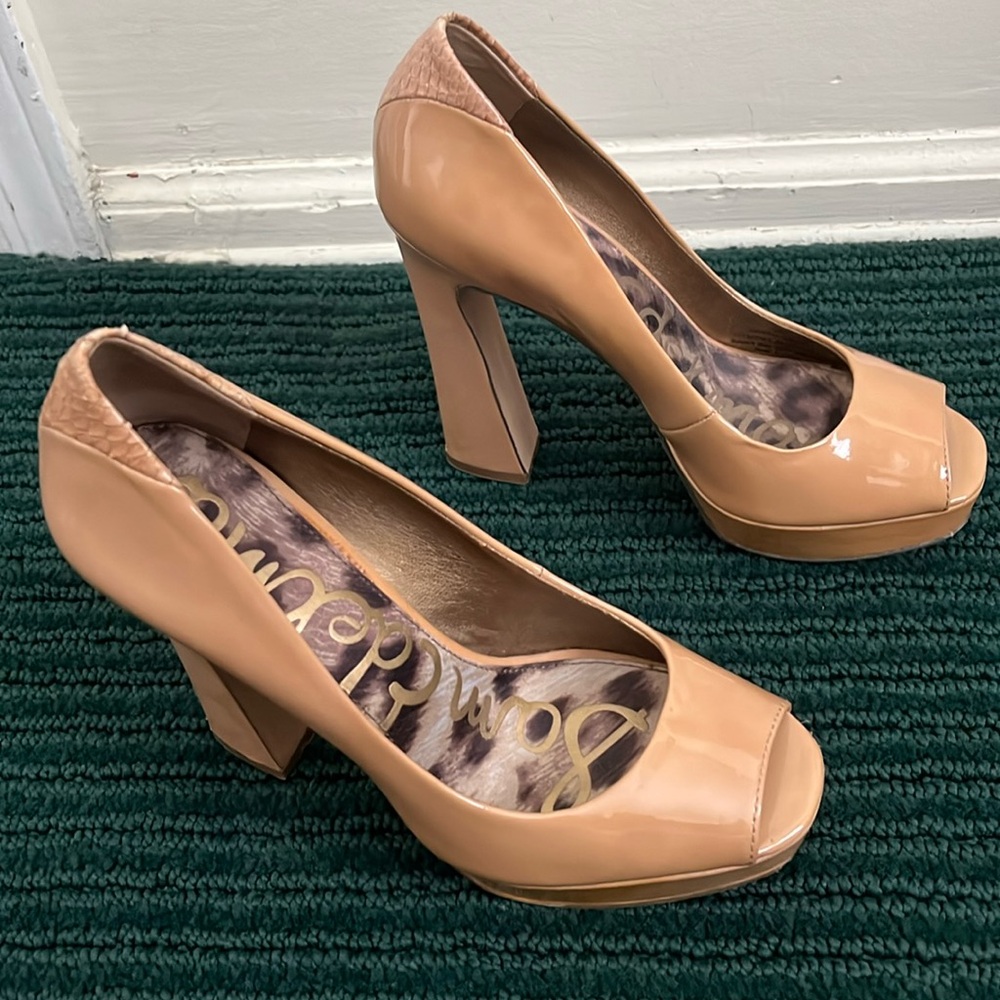 Sam Edelman was platform heels
